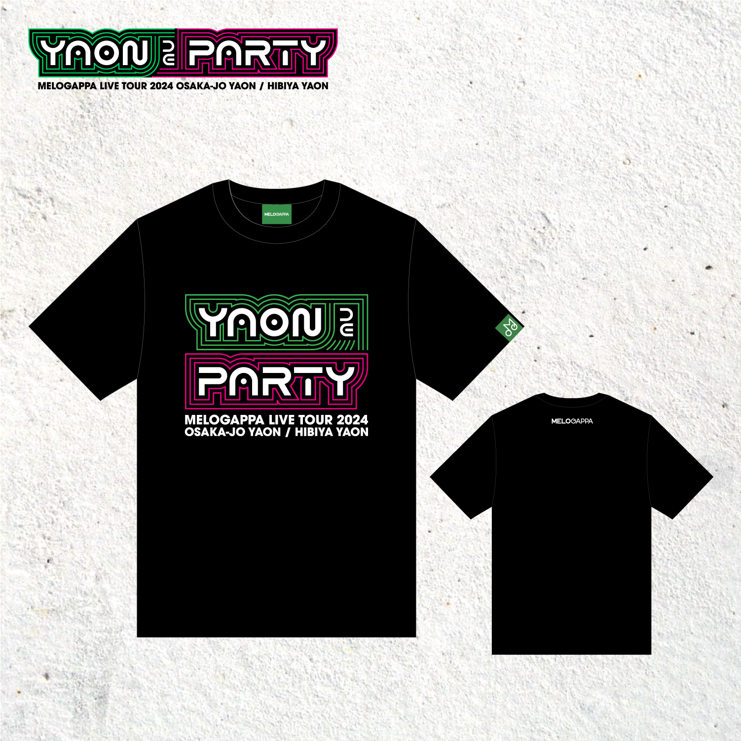 YAON de PARTY NEON Tシャツ