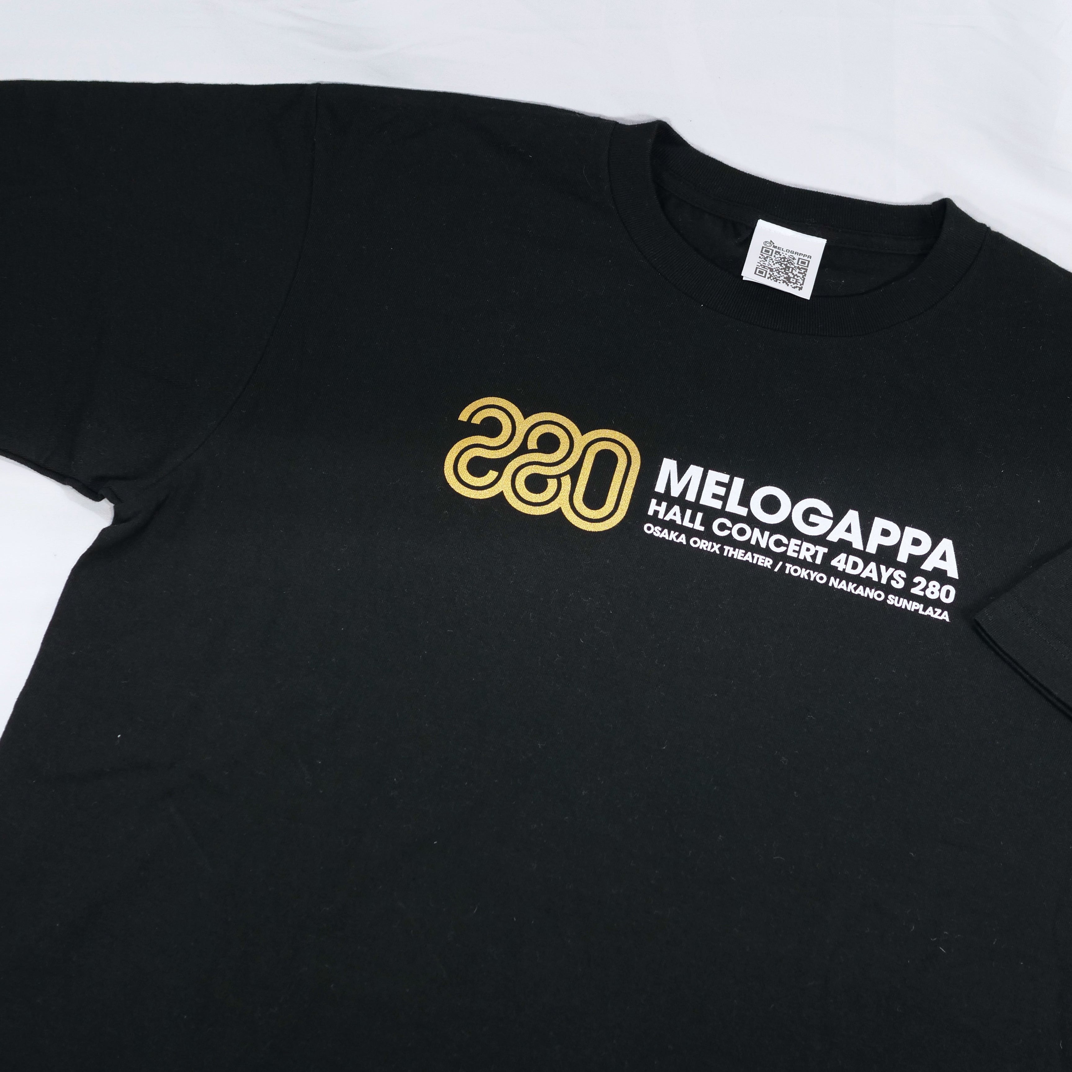 前も後ろも280Tシャツ