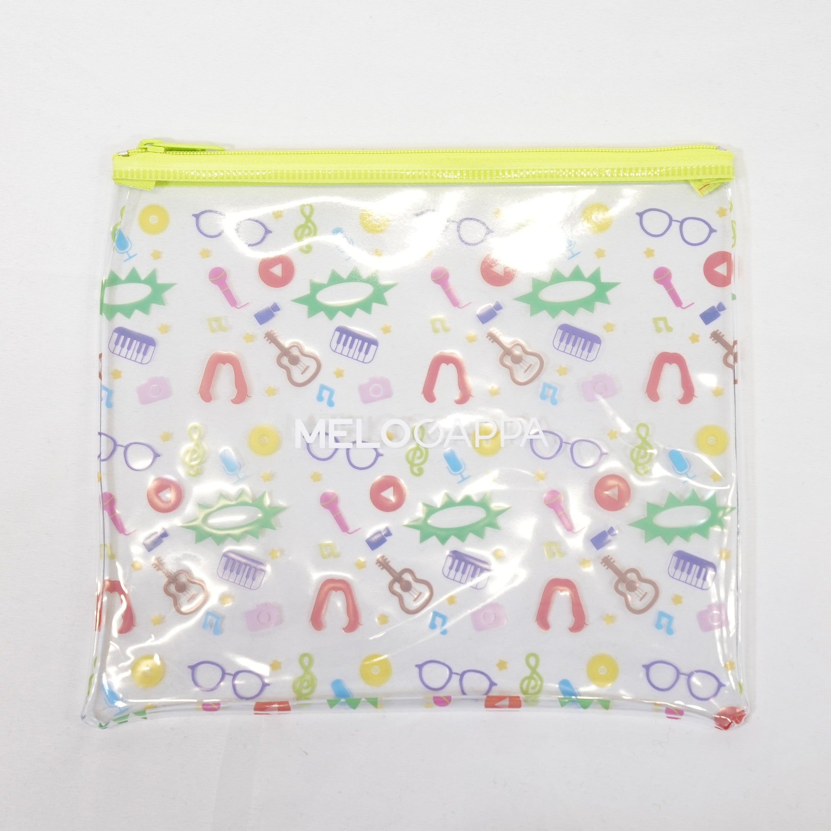 MELOGAPPAの必需品がいっぱいクリアポーチ