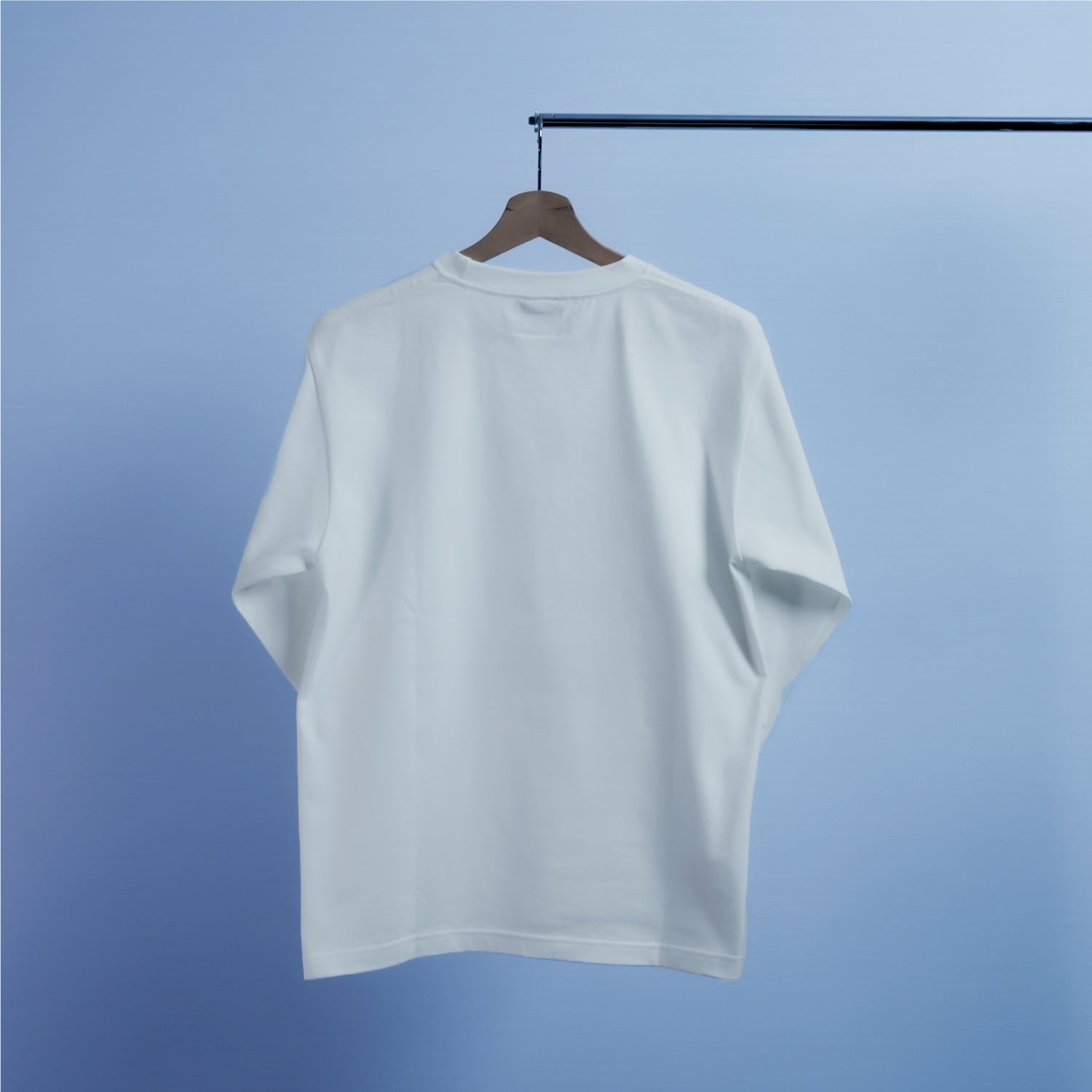 【販売終了】NANITABEMASU ロンT -MOJI- White