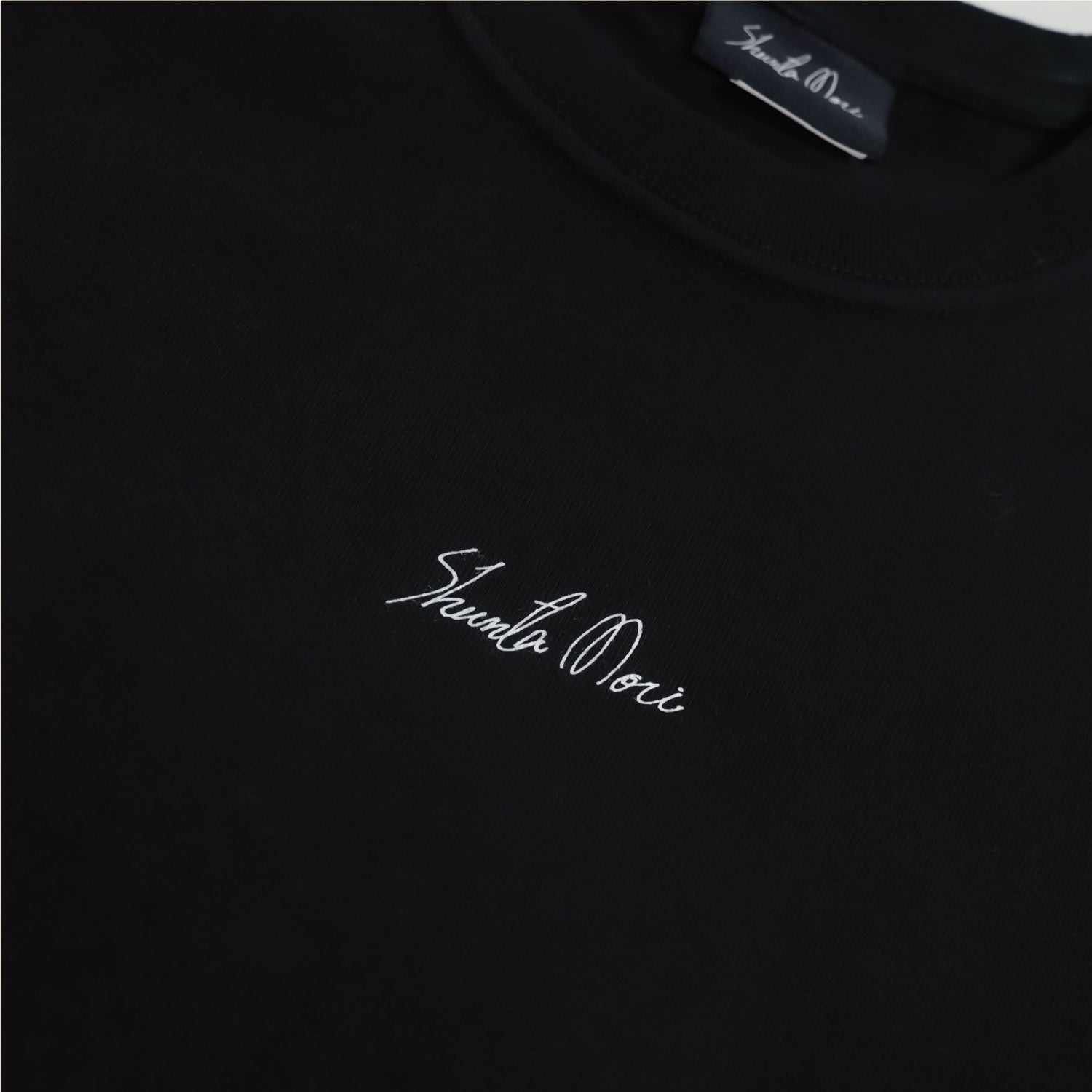 【販売終了】NANITABEMASU ロンT -SHIKAKU- Black