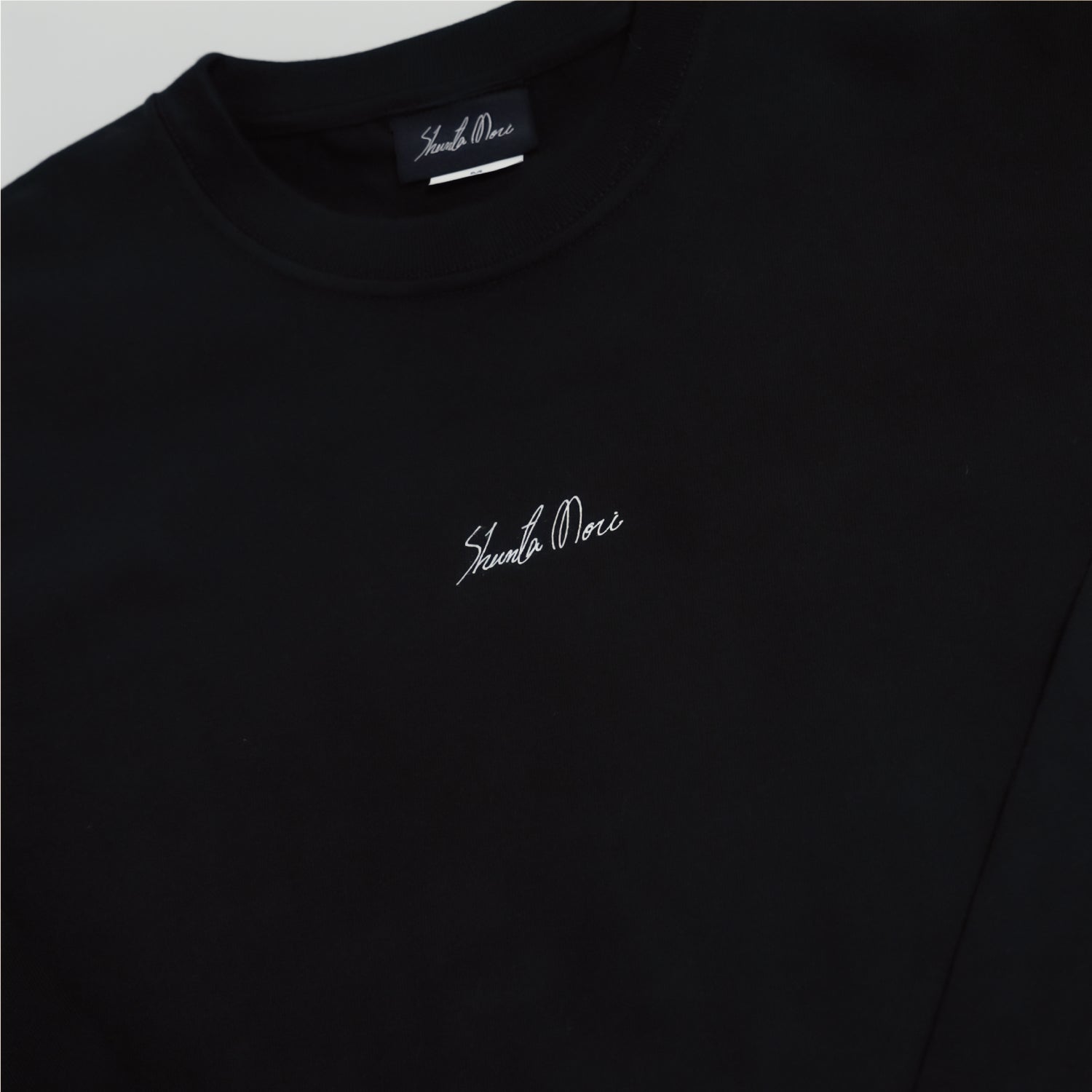 【販売終了】NANITABEMASU ロンT -SHIKAKU- Black