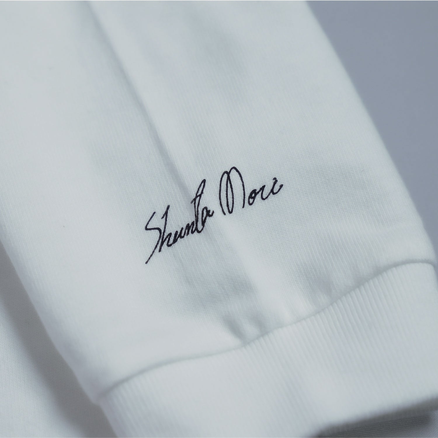 【販売終了】NANITABEMASU ロンT -MOJI- White