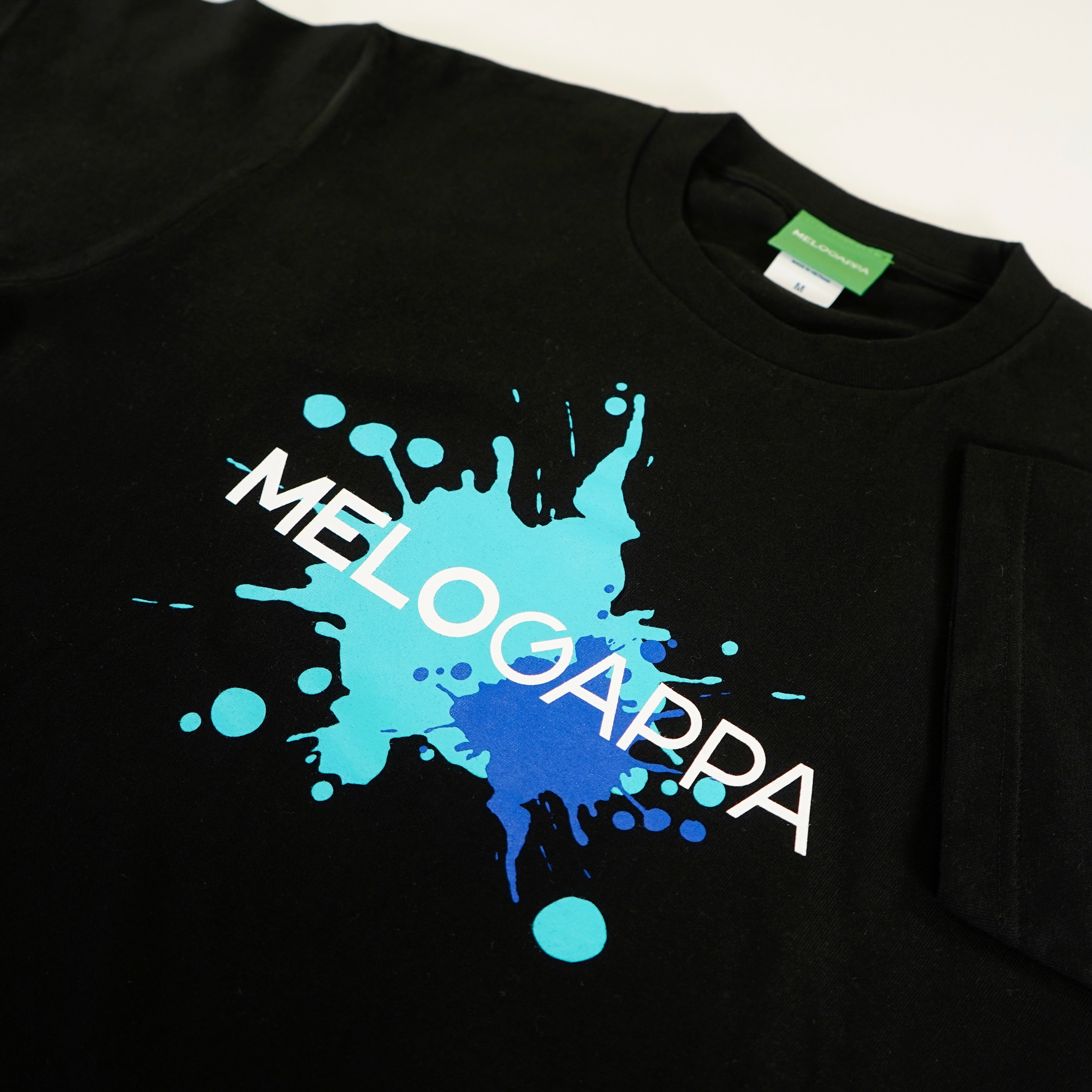 感謝あふれでる!!!ロゴTシャツ BLACK