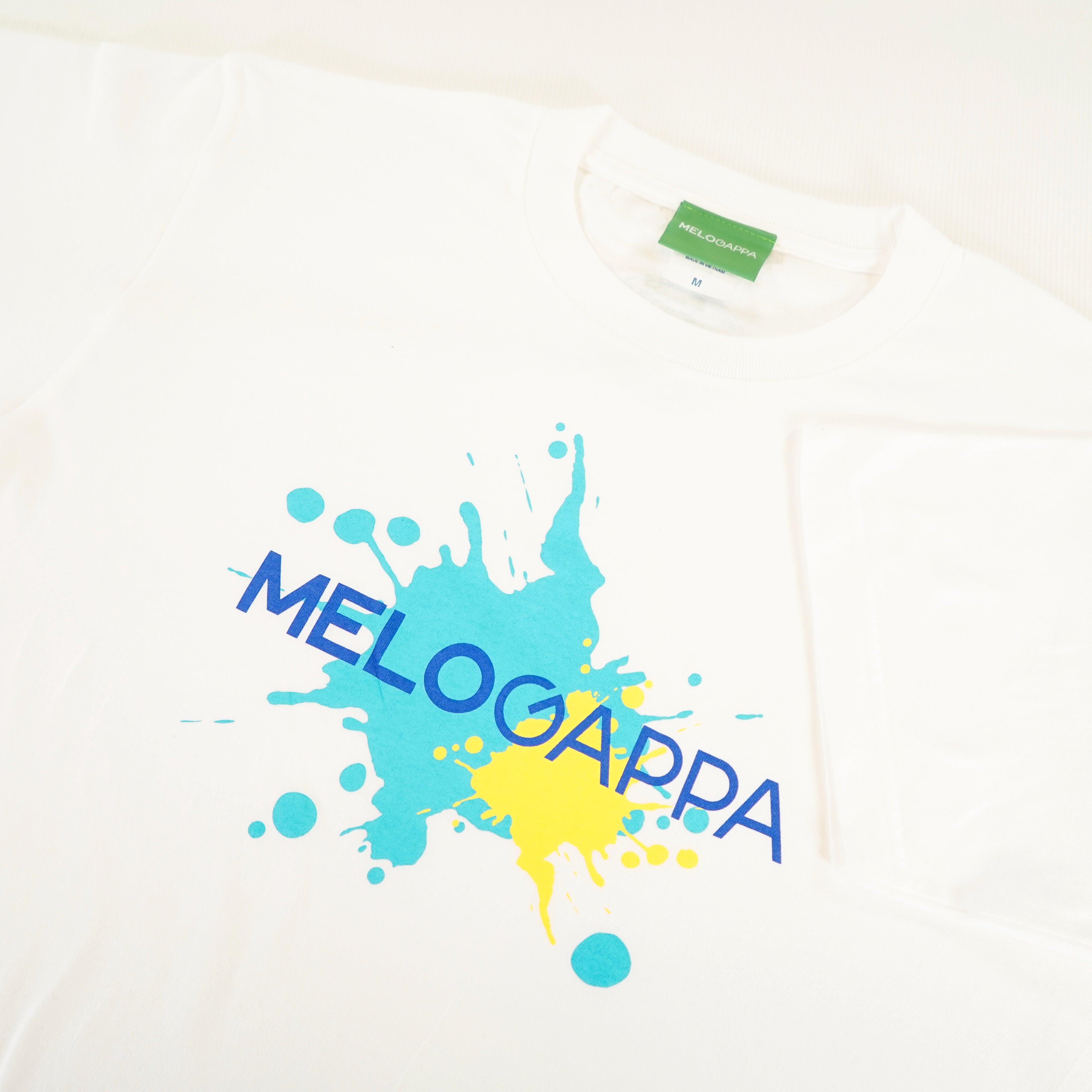 感謝あふれでる!!!ロゴTシャツ WHITE