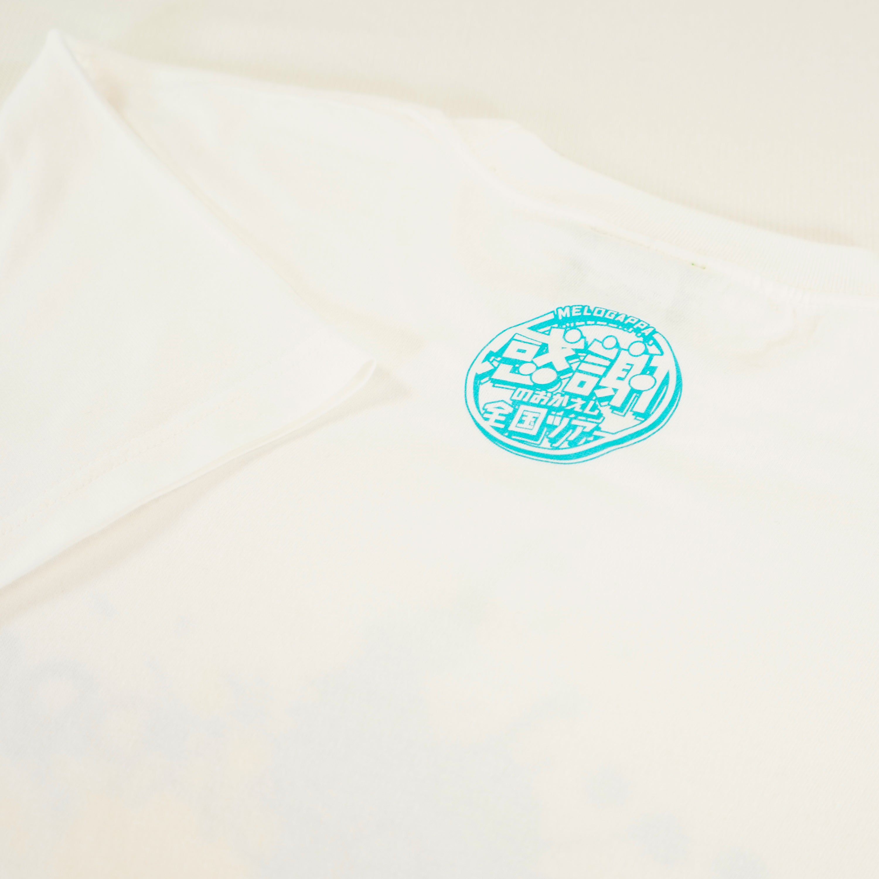 感謝あふれでる!!!ロゴTシャツ WHITE