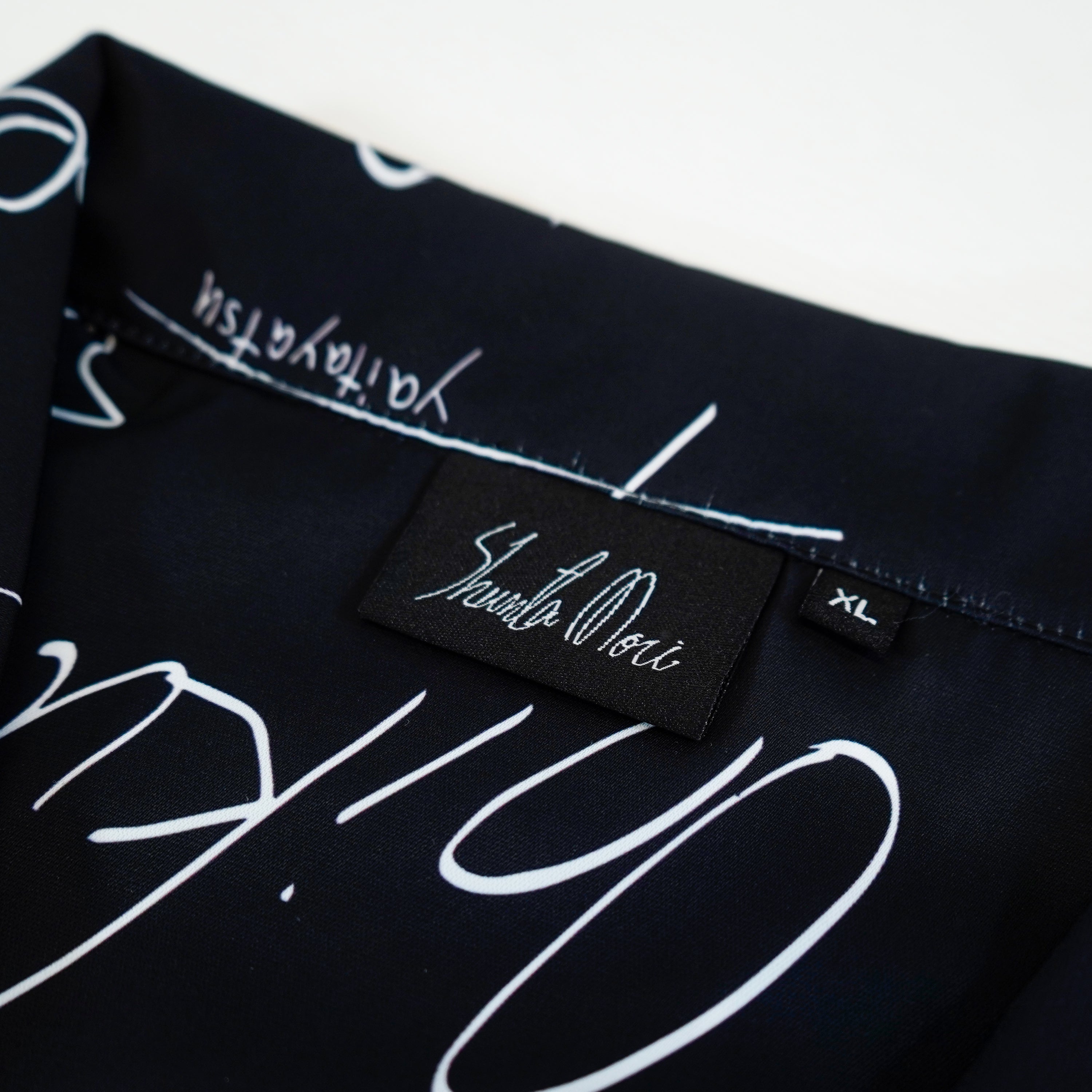 tabemonoシャツ BLACK
