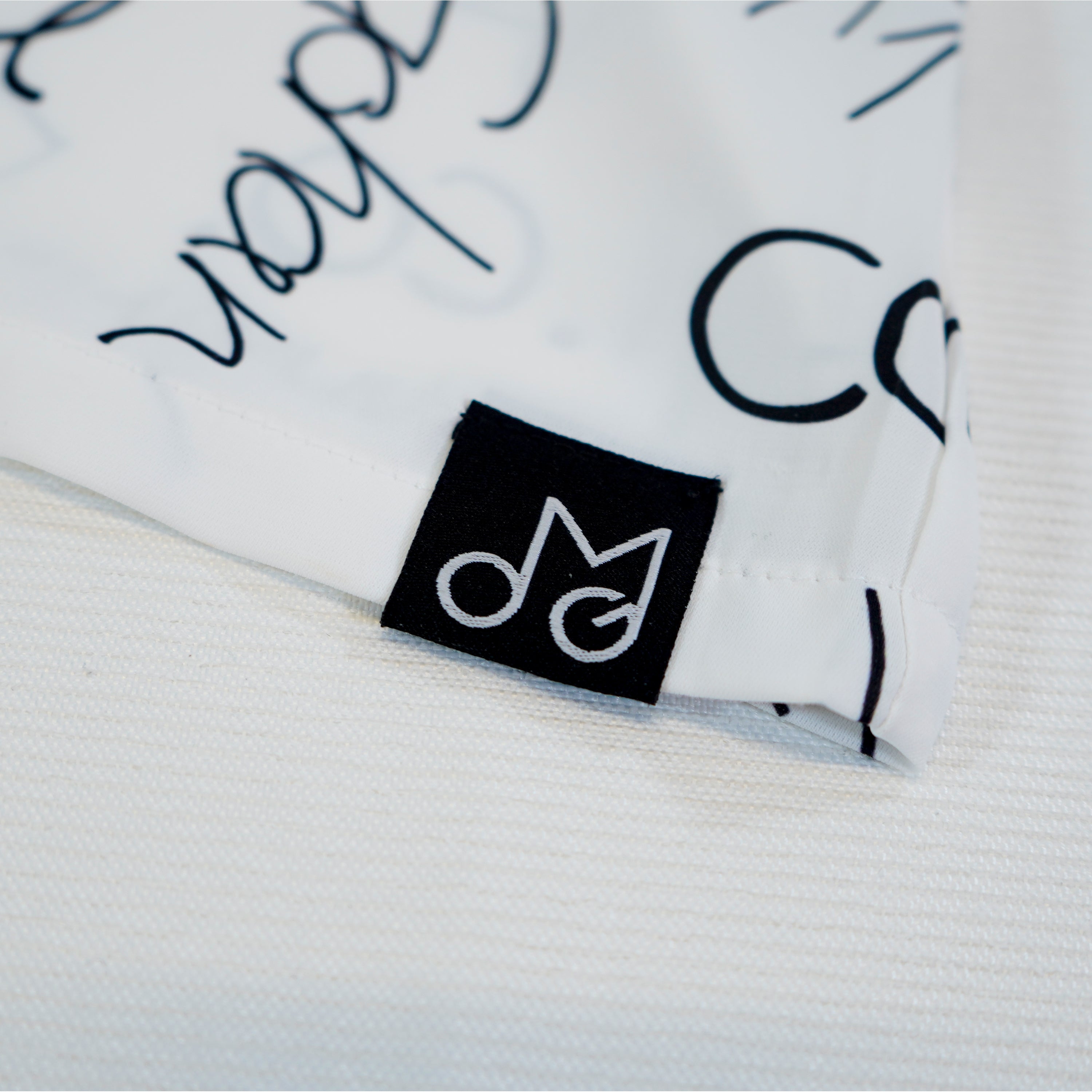 tabemonoシャツ WHITE