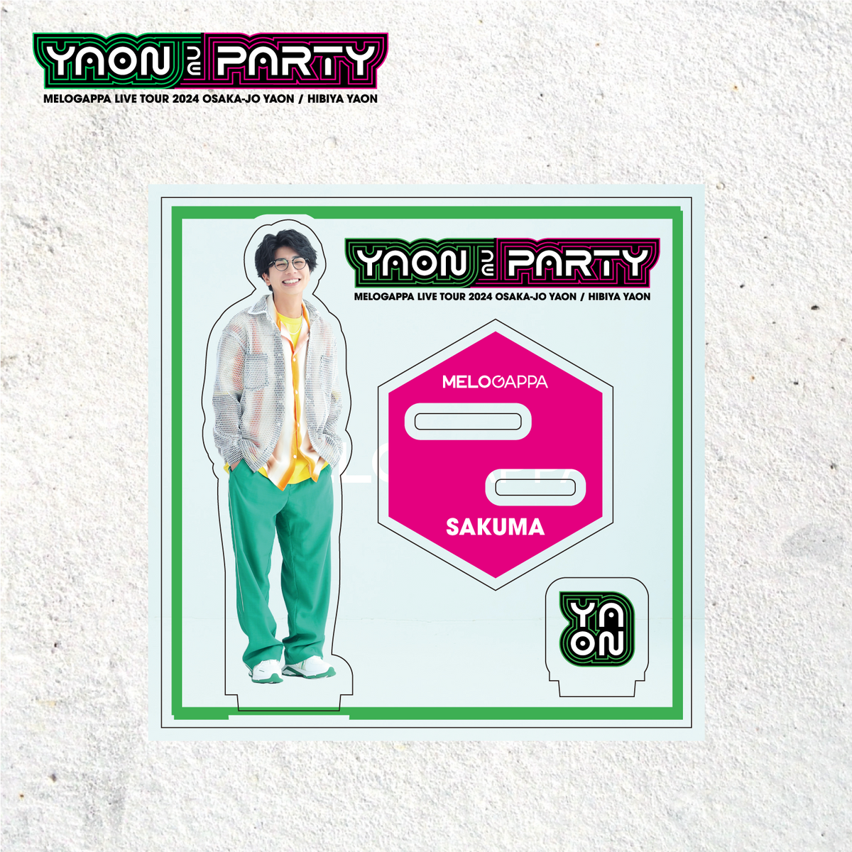 MELOGAPPA公式アクリルスタンド YAON EDITION -さくま-