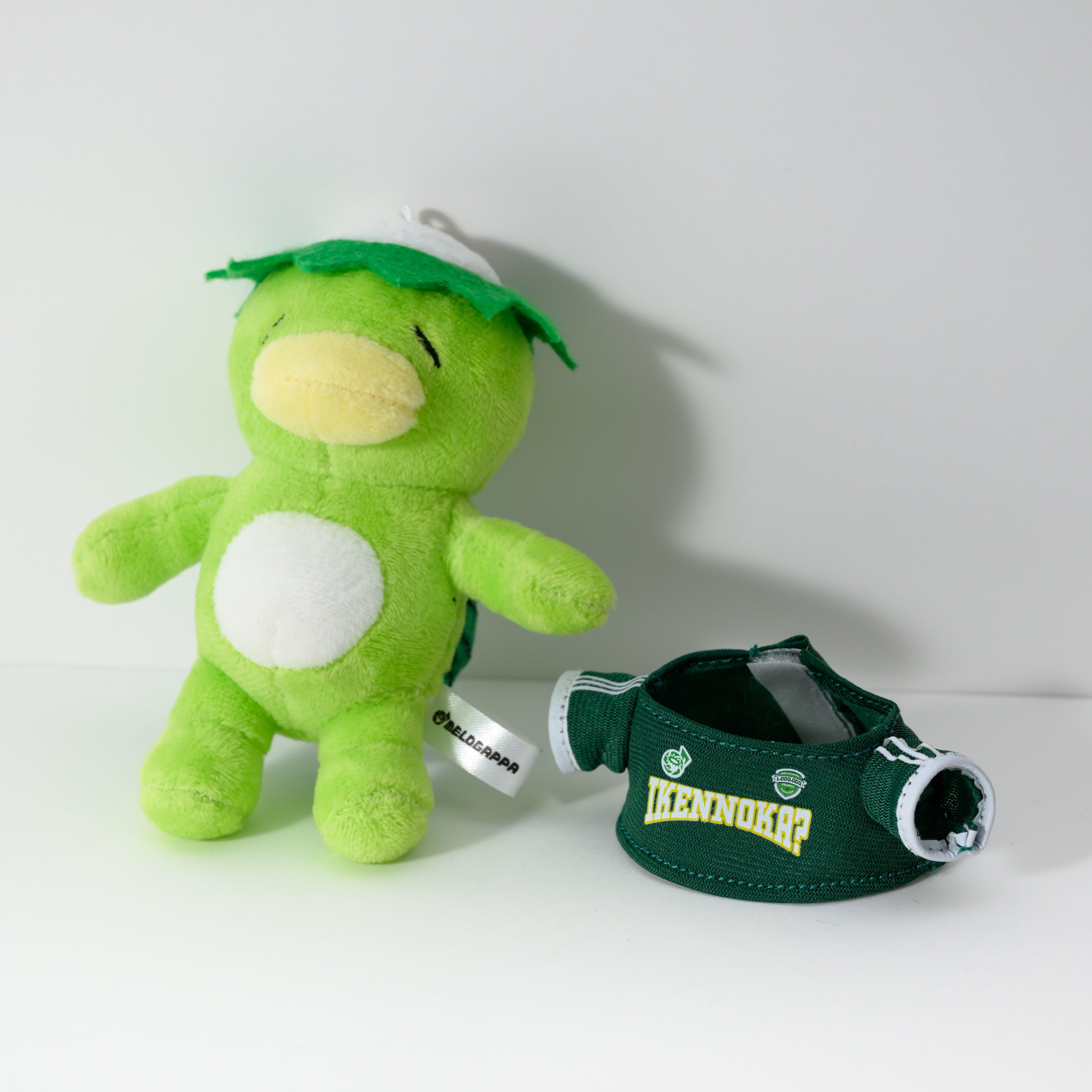 カッパくんぬいぐるみキーホルダー with いけんのか？ユニフォーム