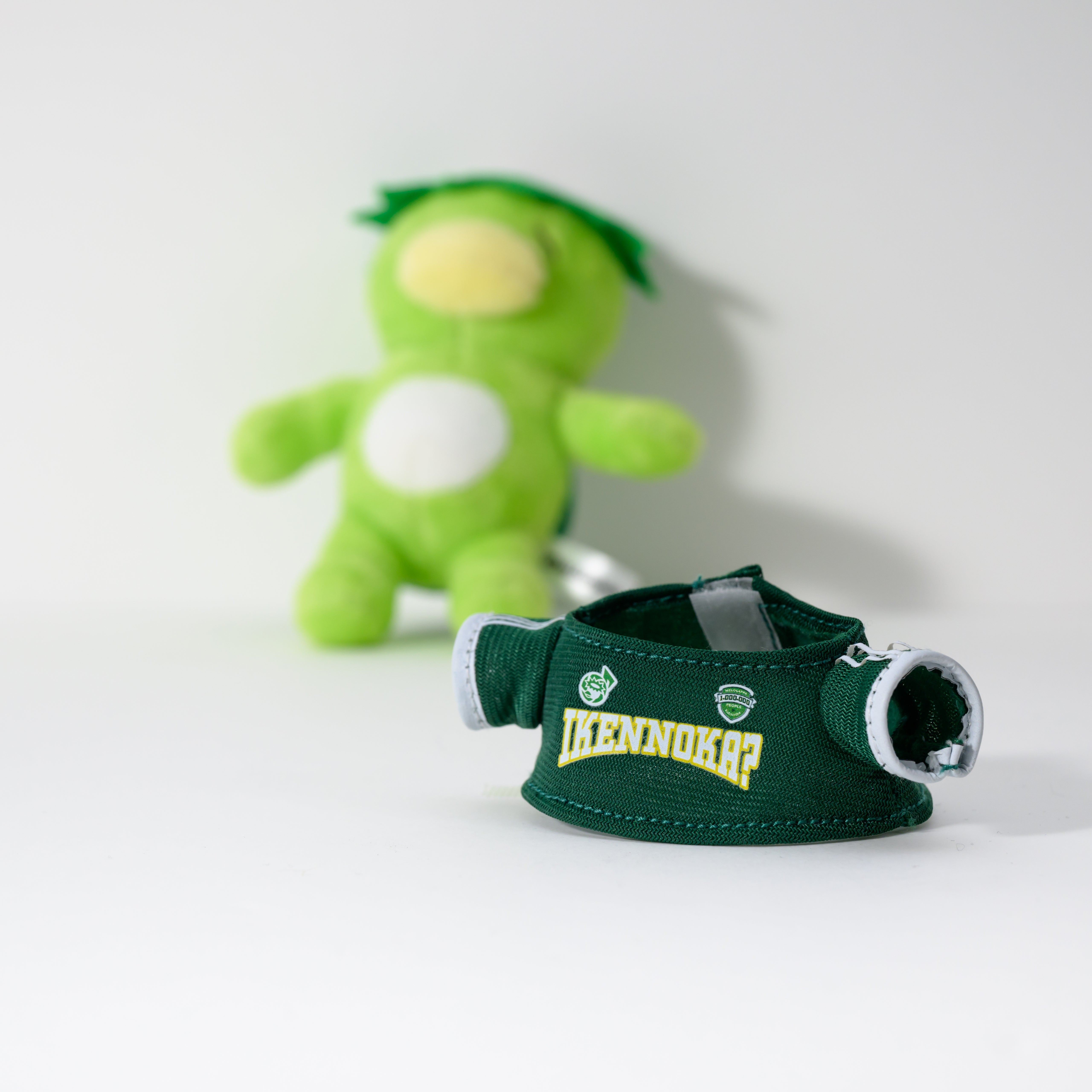 カッパくんぬいぐるみキーホルダー with いけんのか？ユニフォーム