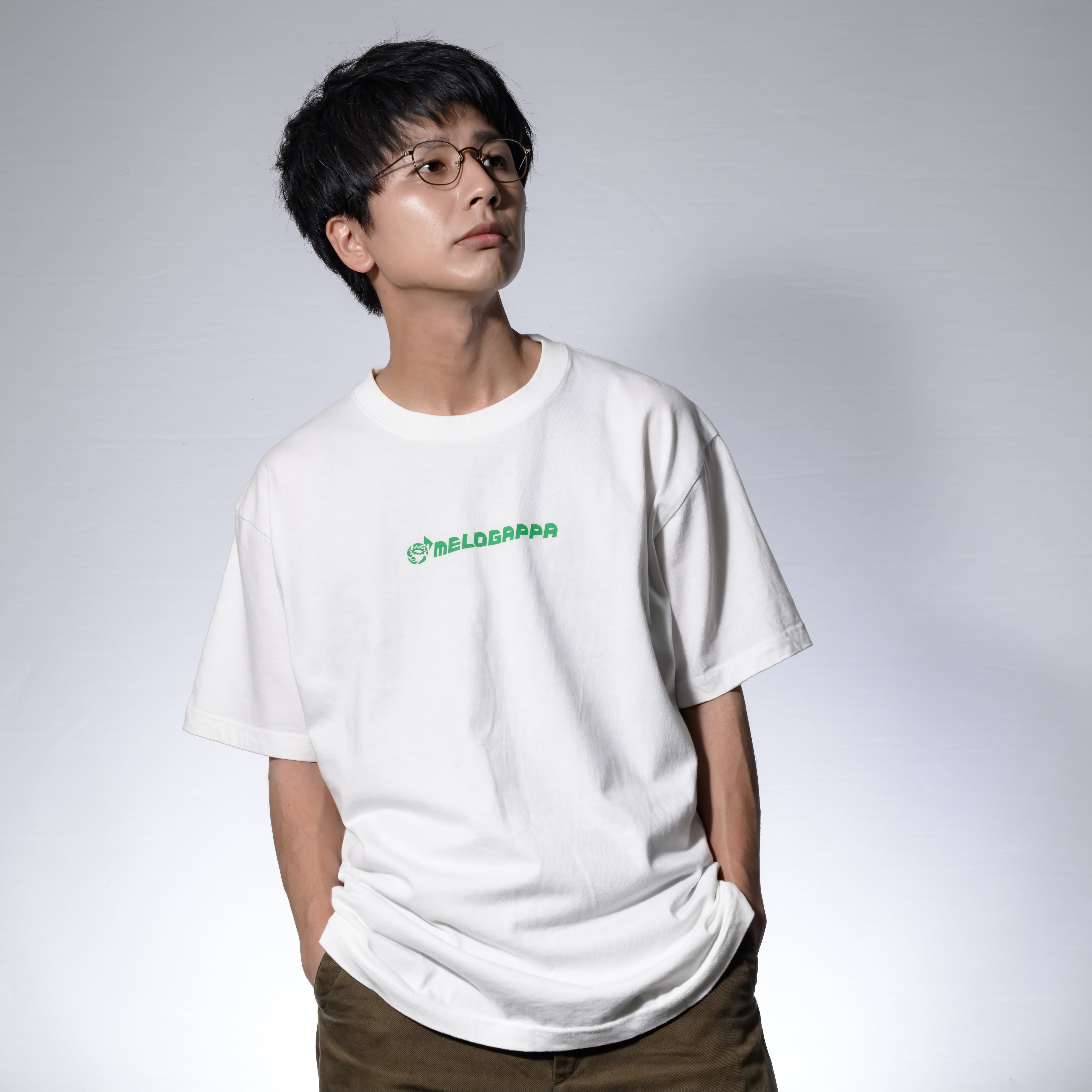 MELOGAPPATシャツ〈白〉