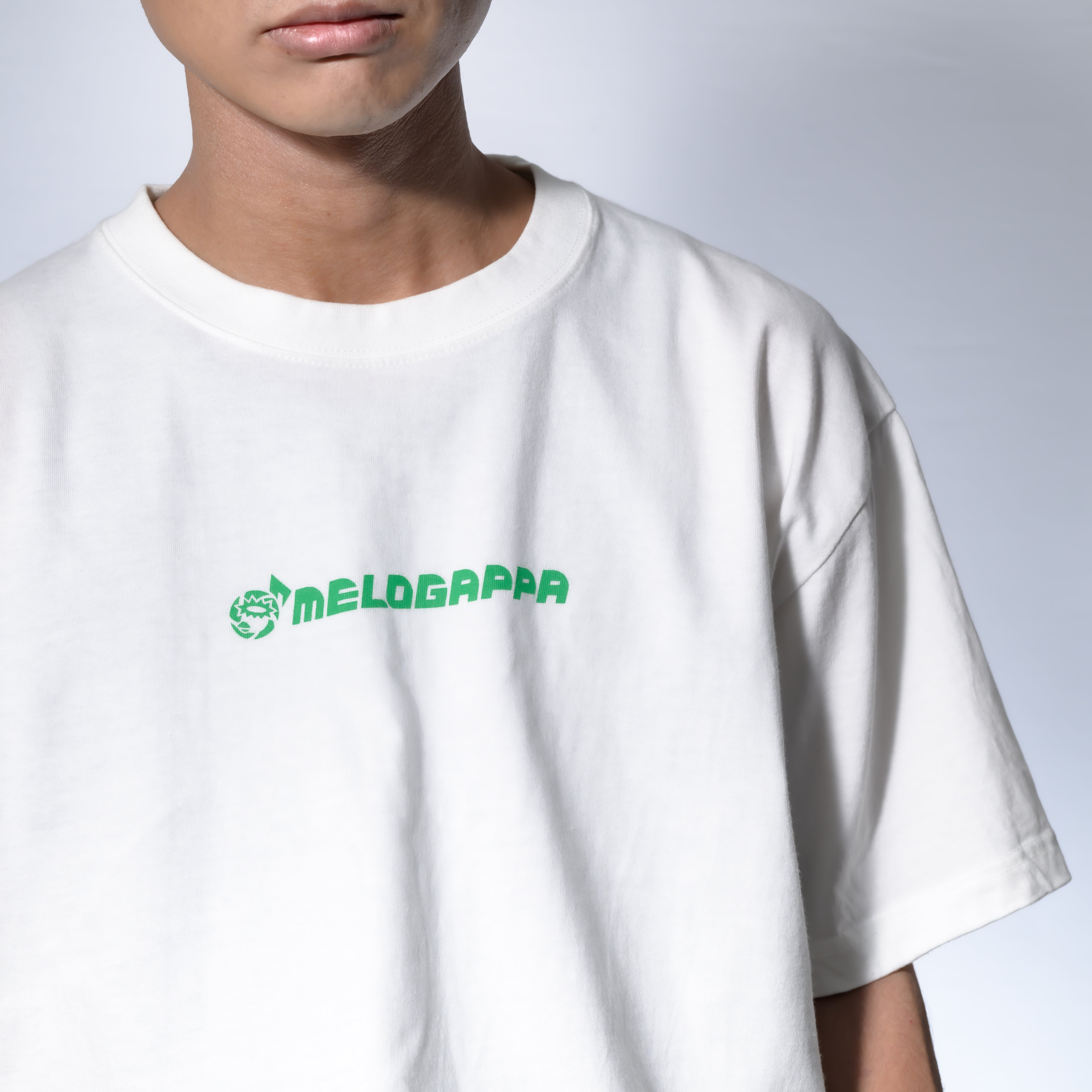 MELOGAPPATシャツ〈白〉