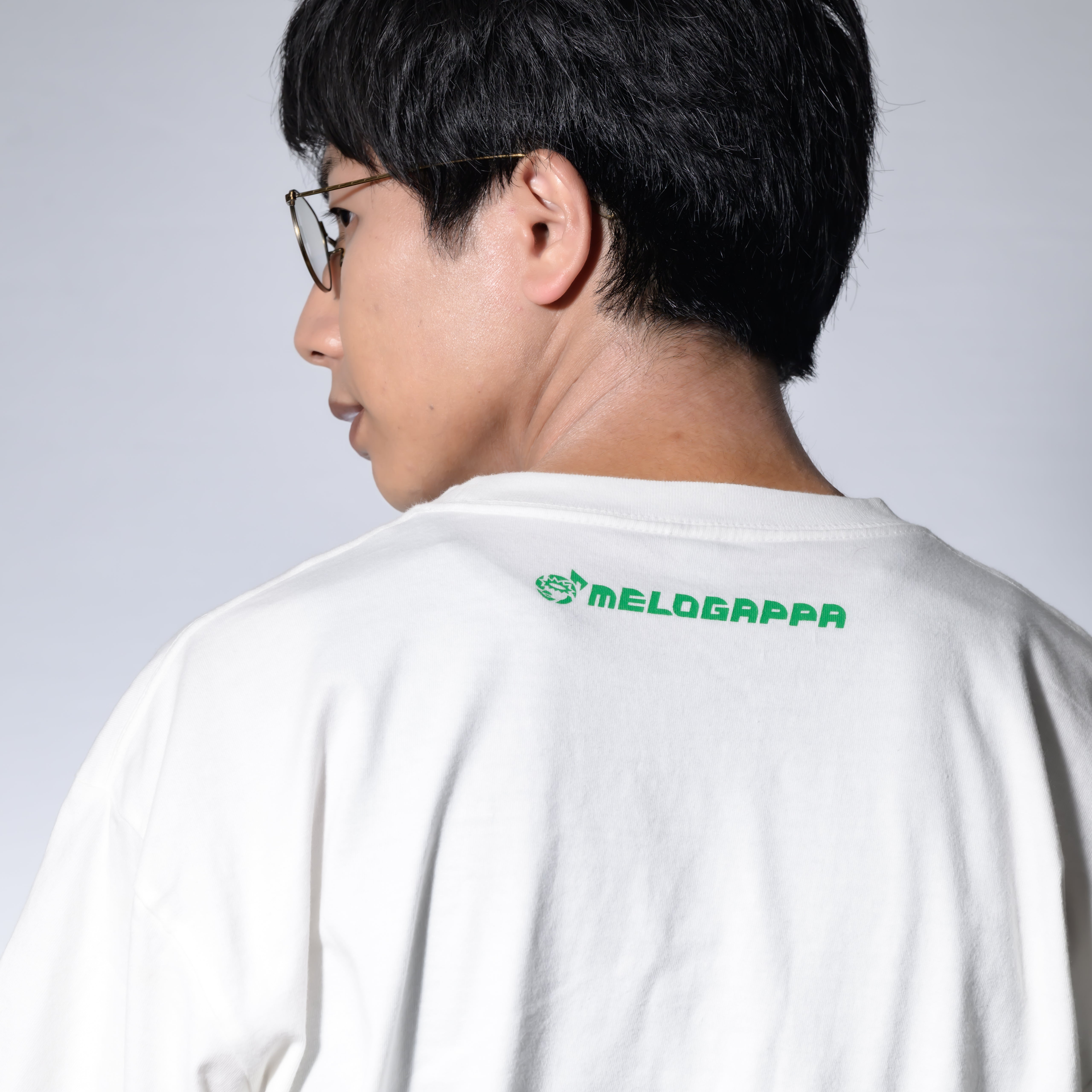 MELOGAPPATシャツ〈白〉