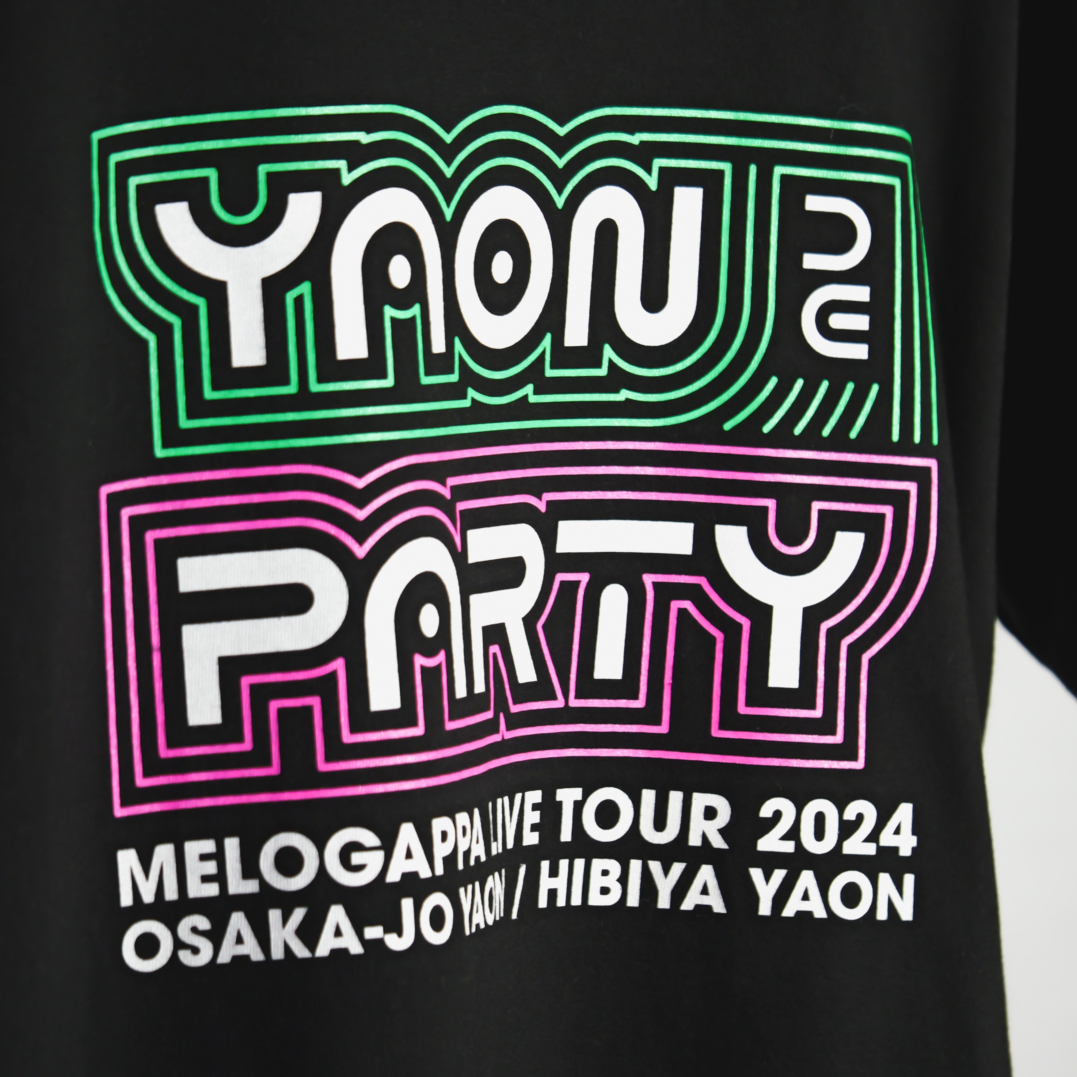 YAON de PARTY NEON Tシャツ