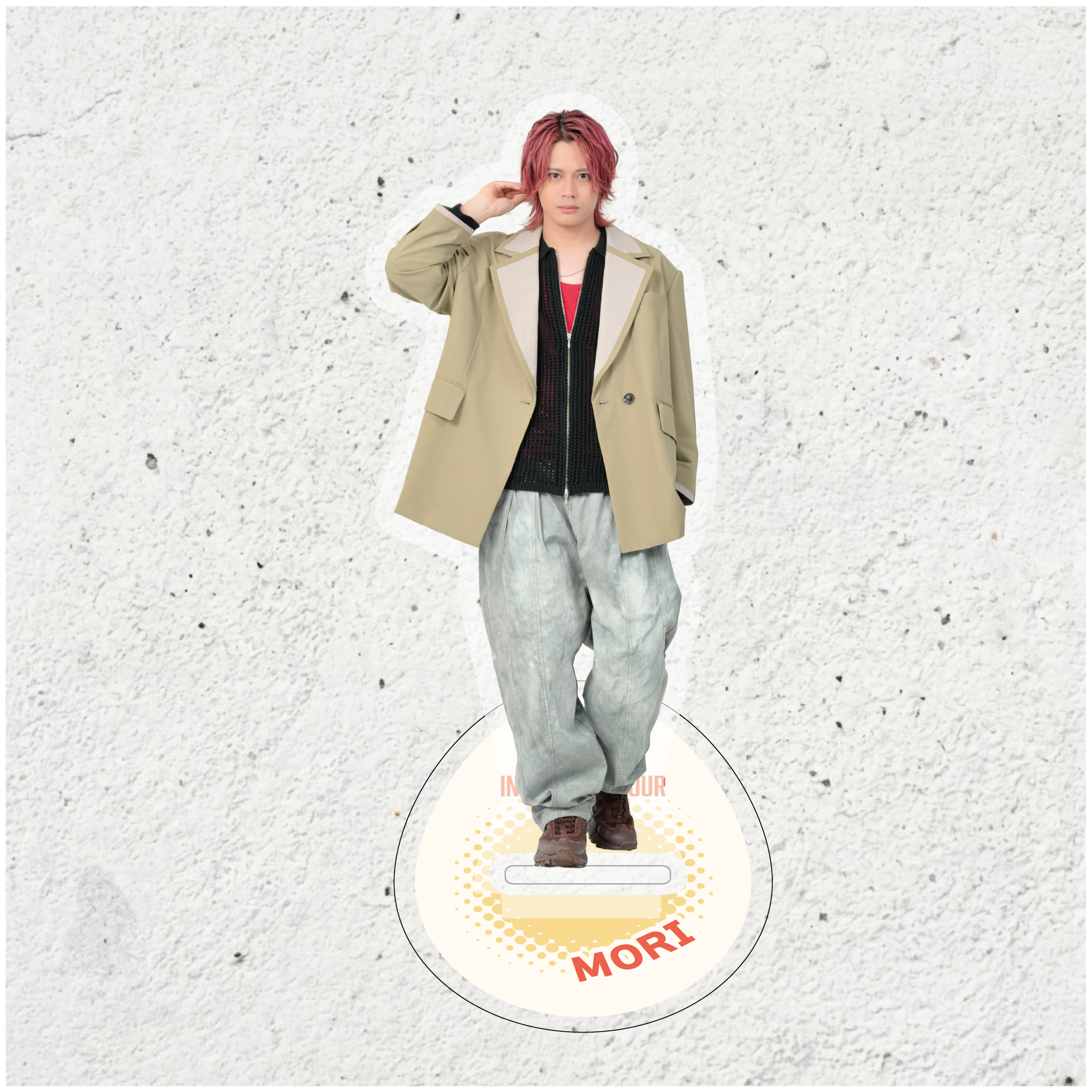 INCUBATION アクリルスタンド -INCUBATION TOUR衣装  もり-